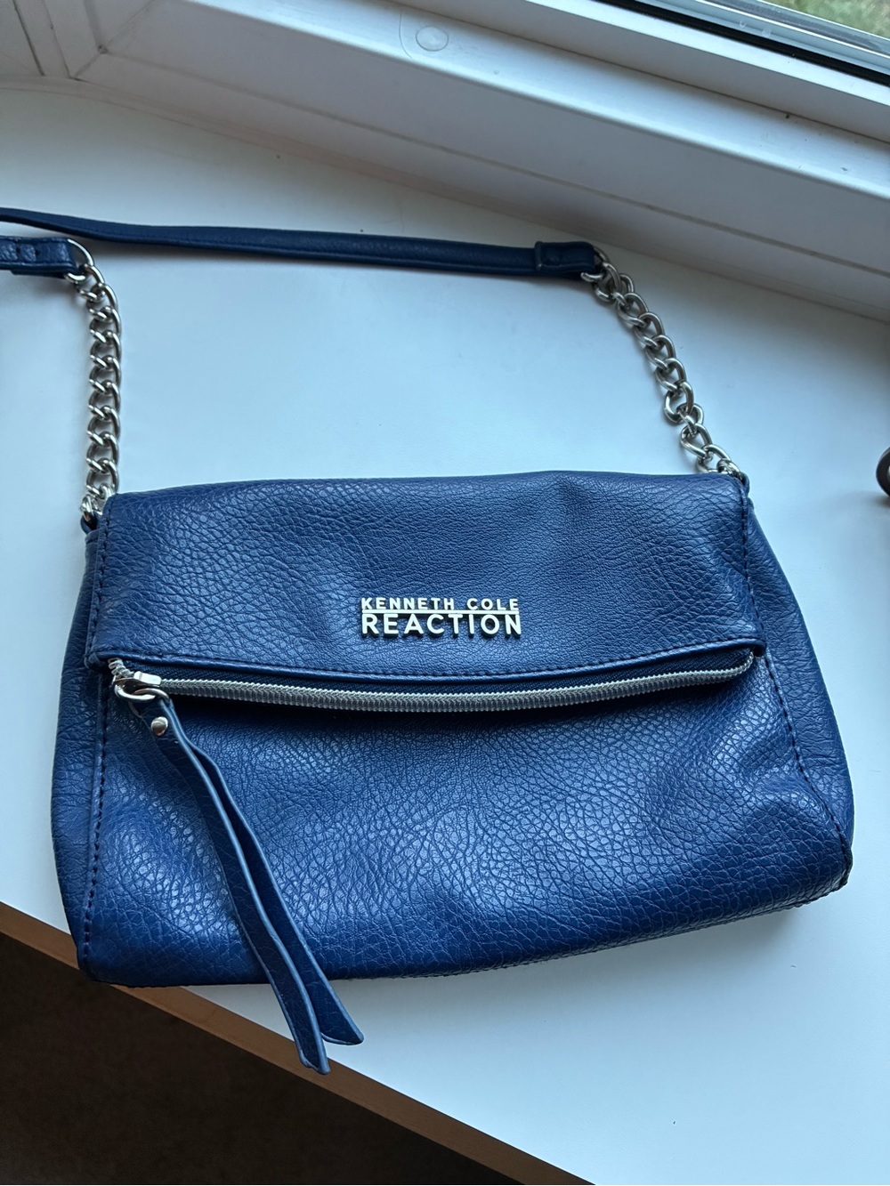 Kenneth Cole Reaction Navy Crossbody